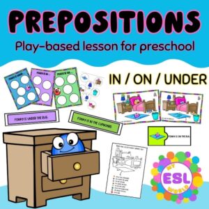 Prepositions of place (In/On/Under)