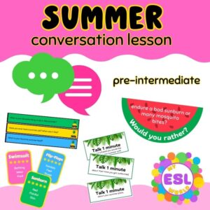 Summer Conversation Activities