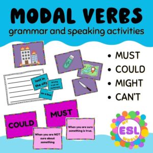 Modal verbs - Grammar and speaking activities