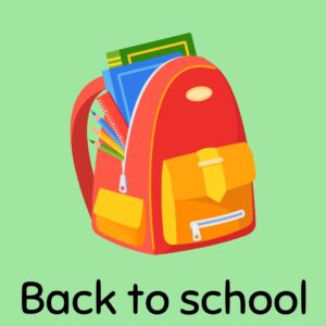 Back to school