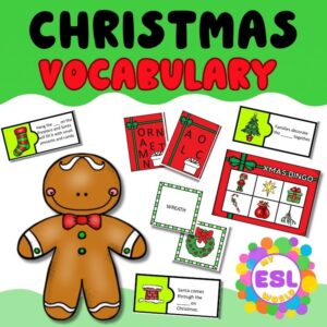 Christmas vocabulary practice