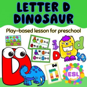 Letter D - Dinosaur