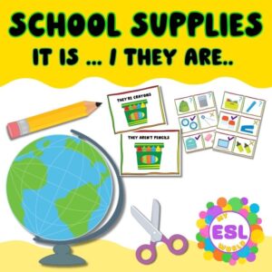 Back to School: School Supplies (It's / They're)