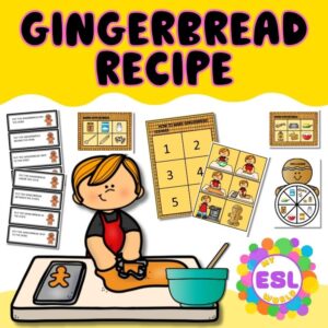 Baking gingerbread cookies