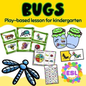 Bugs & Insects | Kindergarten ESL Lesson | Vocabulary, Games & Activities