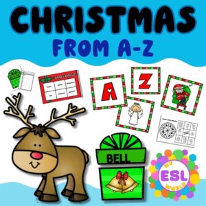 Christmas from A to Z vocabulary lesson