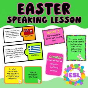 Easter speaking lesson