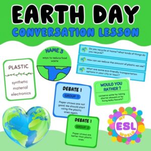 EARTH DAY pre-intermediate conversation