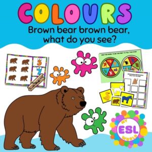 STORY - Brown bear, brown bear, what do you see?