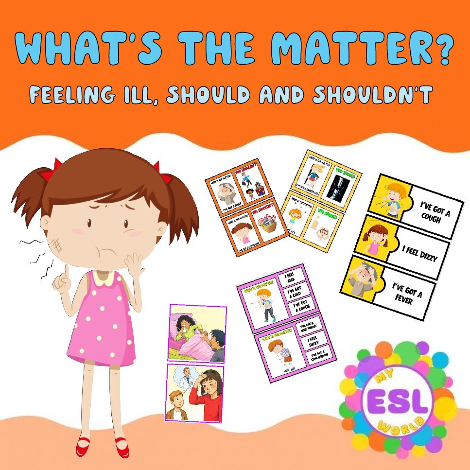 What’s the Matter? Health, Advice (Should/shouldn't) & Speaking Unit