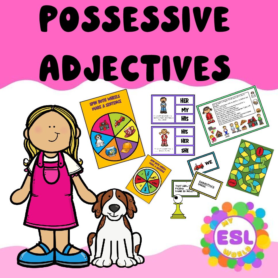 Pronouns & Possessive Adjectives | Full Speaking Unit