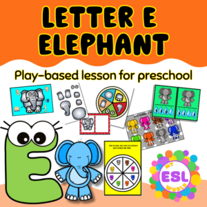 Letter E - Elephant