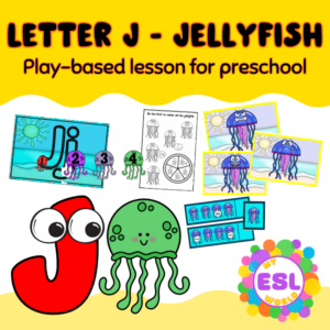 Letter J - Jellyfish