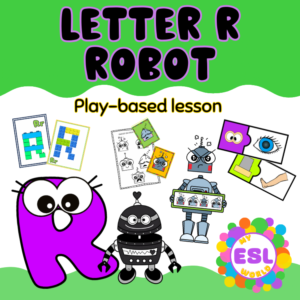 Letter R - Robot