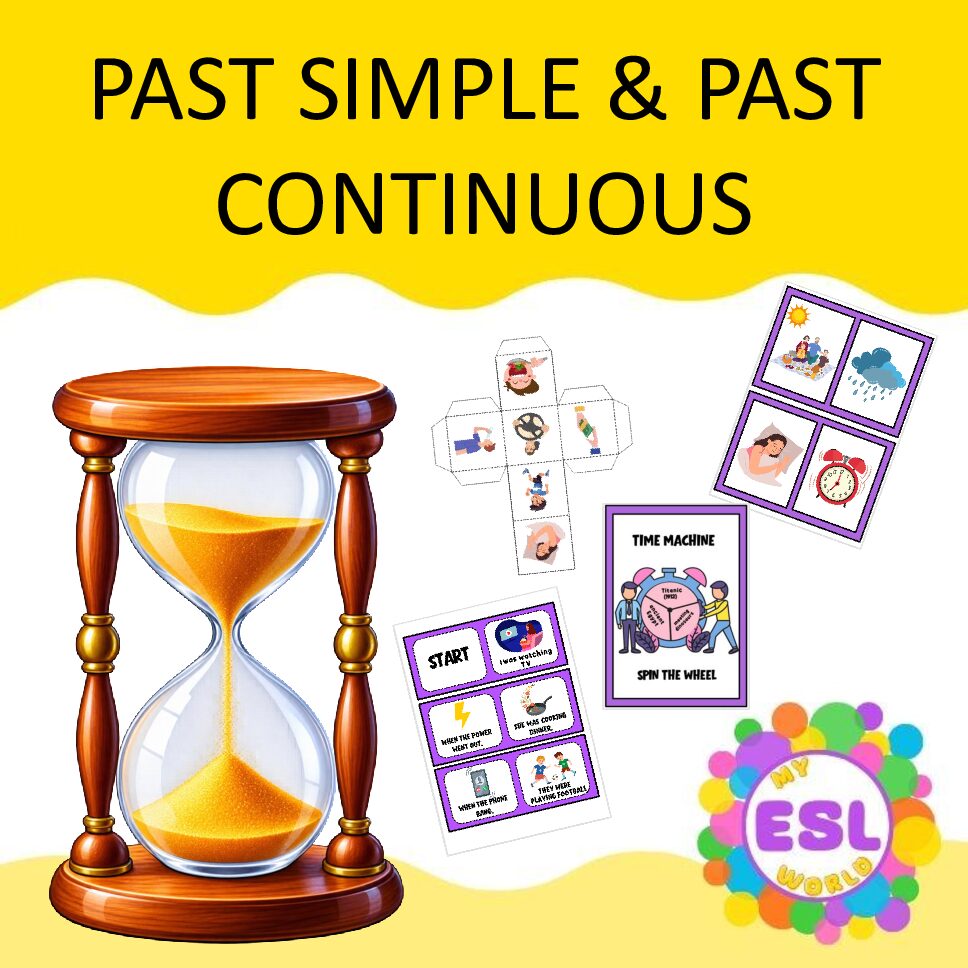 Past Simple & Past Continuous | Complete ESL Lesson with Games, Speaking & Activities