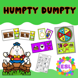 HUMPTY DUMPTY NURSERY RHYME LESSON