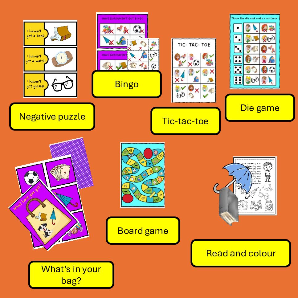 Have got/Has got- Affirmative and negative – My ESL World