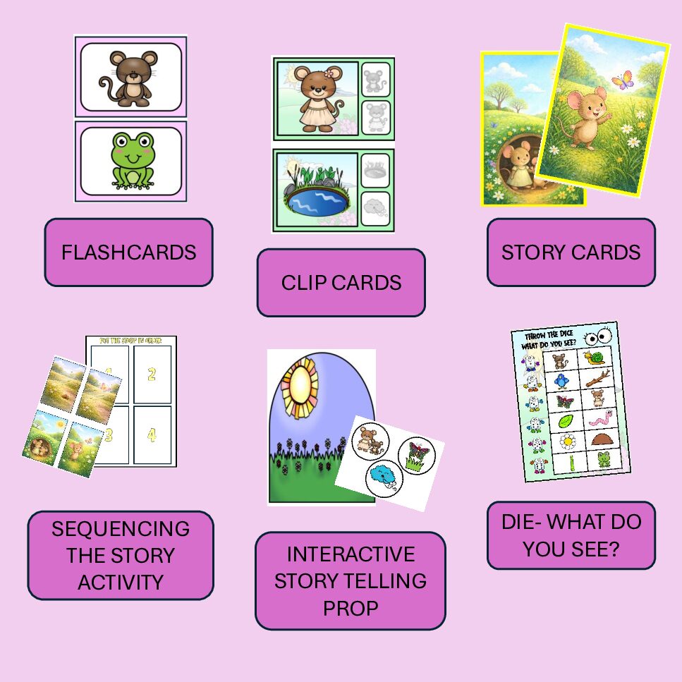 Mouse’s first spring – Play-Based ESL Storytelling Lesson – My ESL World