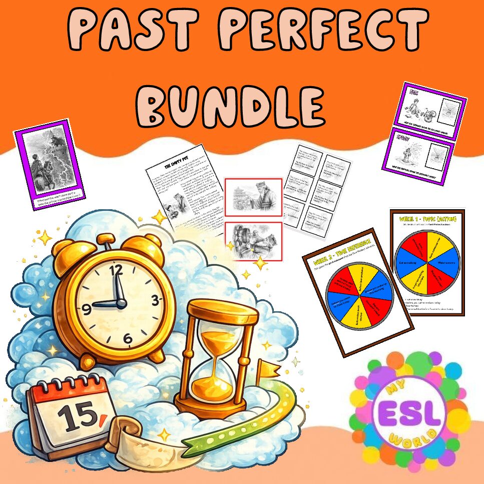 Past Perfect Complete Teaching Pack – Lessons, Games, Stories & Worksheets