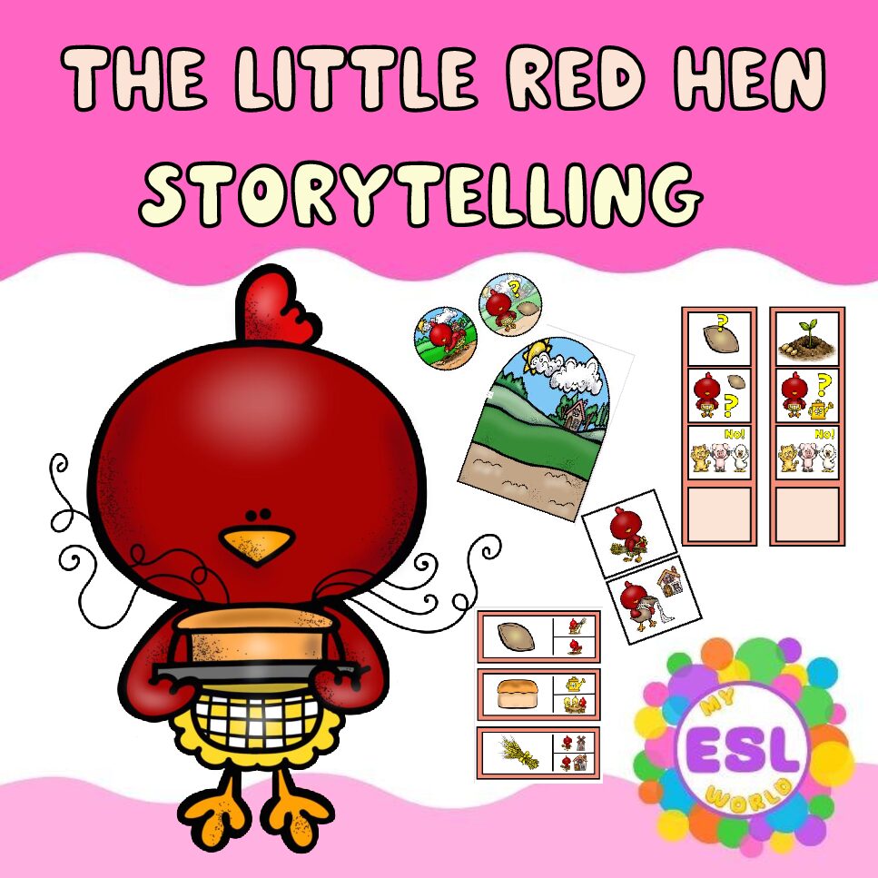 The Little Red Hen Storytelling Lesson