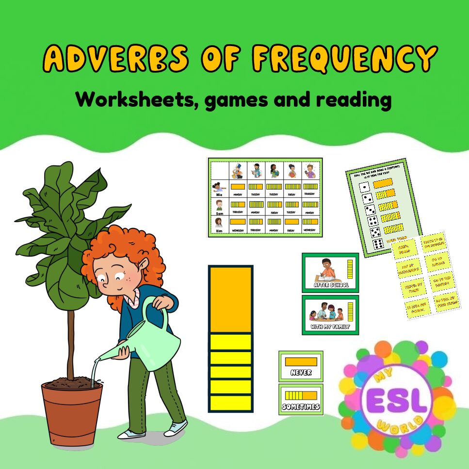 Adverbs of Frequency Activities | Worksheets, Games & Reading
