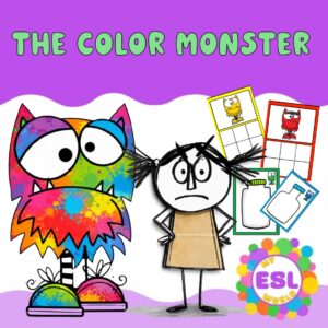 The Colour Monster | Feelings & Emotions ESL Lesson Pack