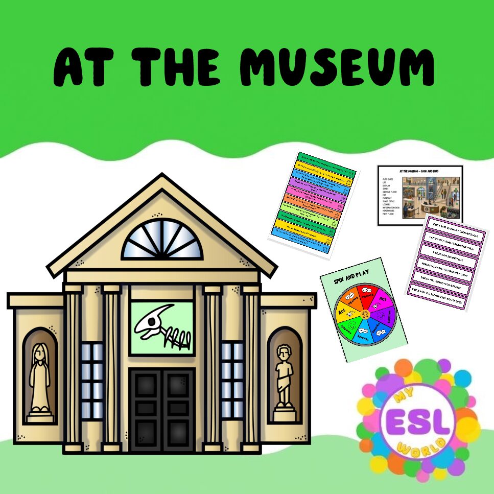 All About Museums | 3 Communicative ESL Lessons | Vocabulary, Reading & Speaking