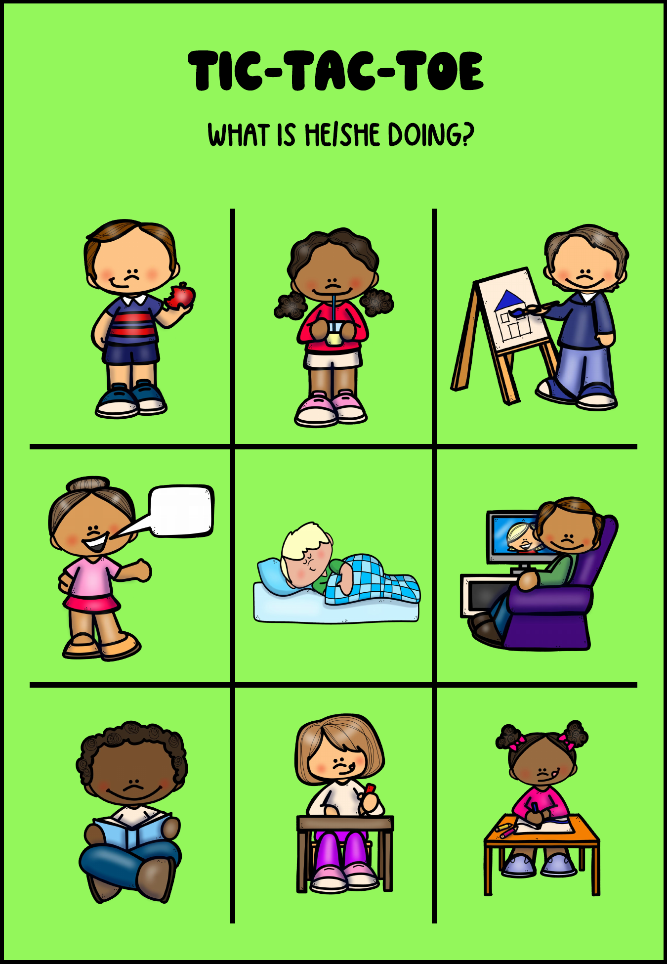 Third Grade Game and Activity