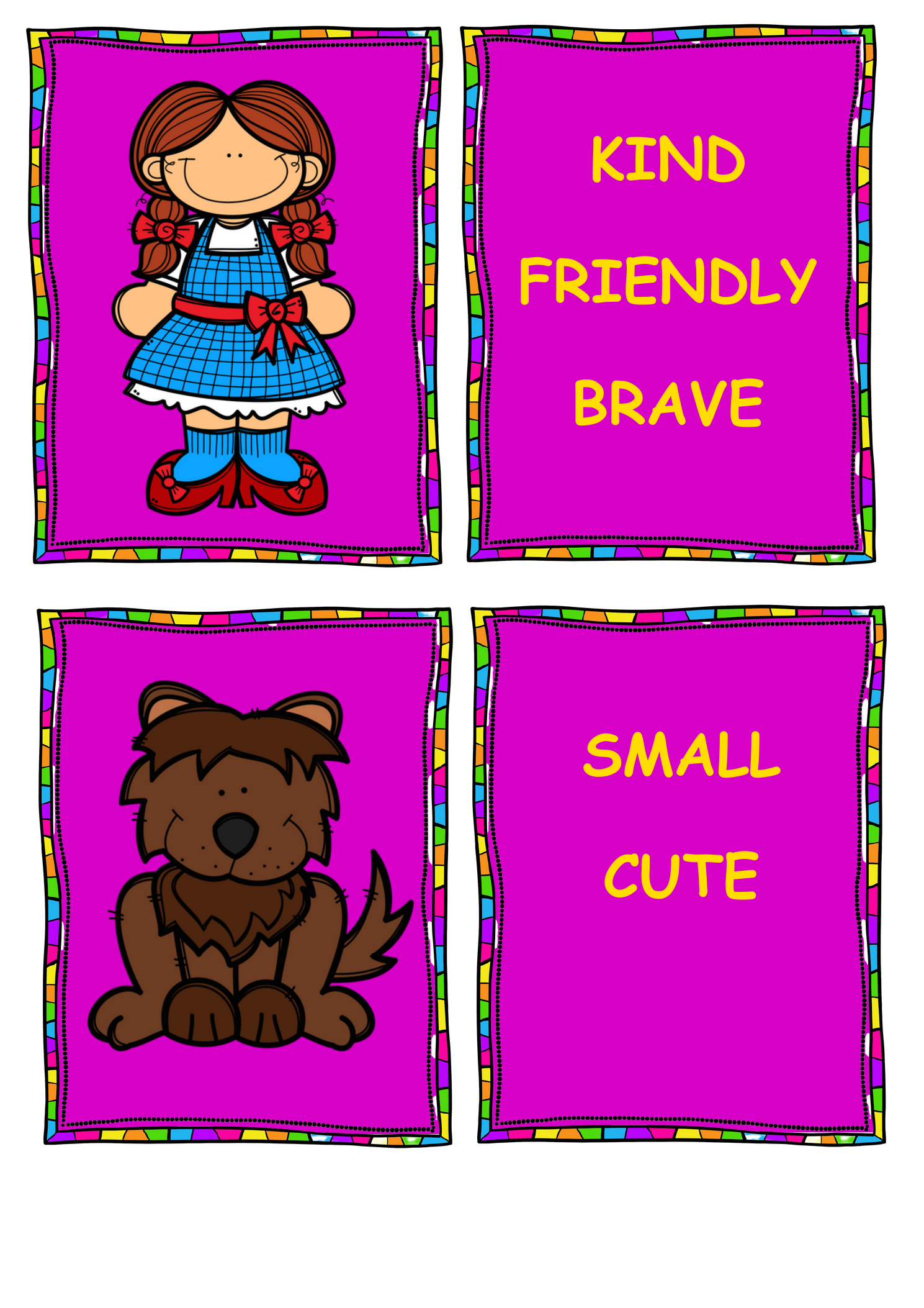 Flashcards example