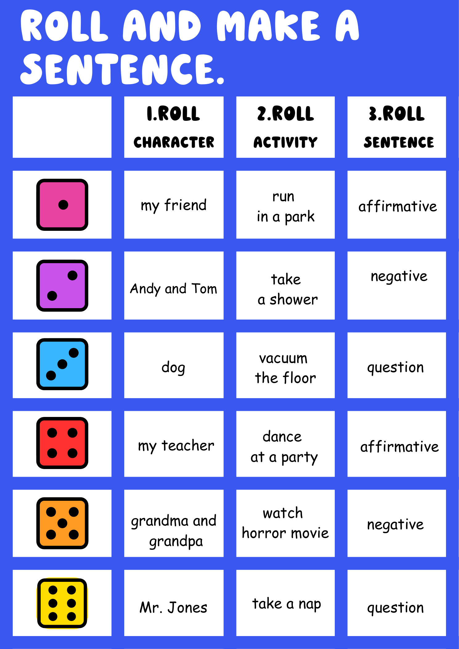 Interactive Game example