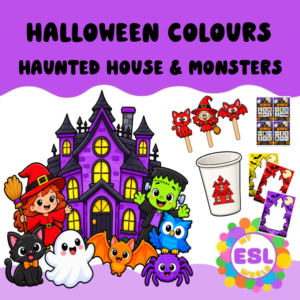 Halloween Colours – Haunted House & Monster Activities